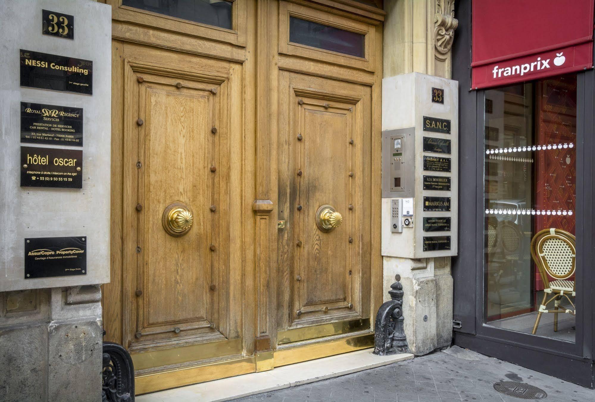 Hotel 33 Marbeuf Paryż Zewnętrze zdjęcie
